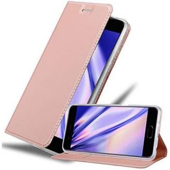 Funda Protectora de Libro para Huawei P10 PLUS en Oro Rosa