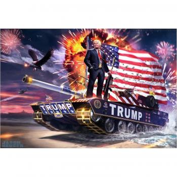 Puzzle en bois Donald Trump 500 pièces
