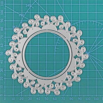 InLoveArts Circular Metal Die Cutting Stencil