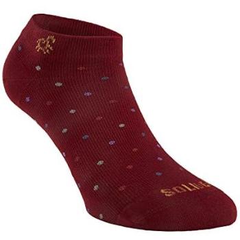 Solidea Calzini Bamboo Freedom Pois Bordeaux 2M