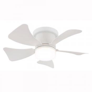 Globo Hines Ceiling Fan – White, LED, Remote & Timer