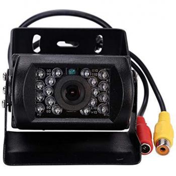 IR Night Vision Backup Camera for 12V and 24V Vehicles