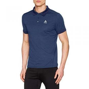 Polo Odlo Nikko Dry a Maniche Corte Blu Navy