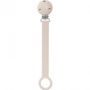 Silicone‑Schallkette „Cotton Cloud“ – Sandfarbe