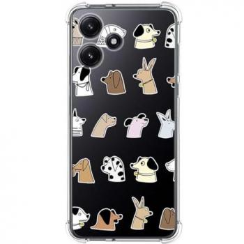 Funda Silicona Antigolpes para Xiaomi Redmi 12 5G diseño Perros