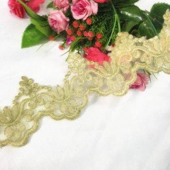DIY Sequin Lace Decoration 10cm x 90cm