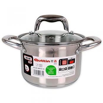 Quttin Topf mit durchsichtigem Deckel