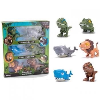 Mini Dinosaurios Infantiles Realistas - Set de 6 - Juguetes Educativos - Regalo para Niños