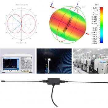 SOONHUA 118in SMA Male Plug Horn Antenna