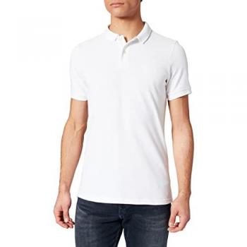 Polo Uomo Short Sleeve Classic Piqué Optic S di Superdry