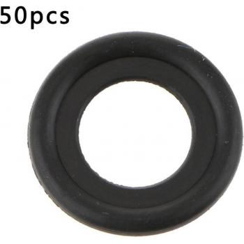 50 Pack Oil Drain Plug Sealing Rings for GM