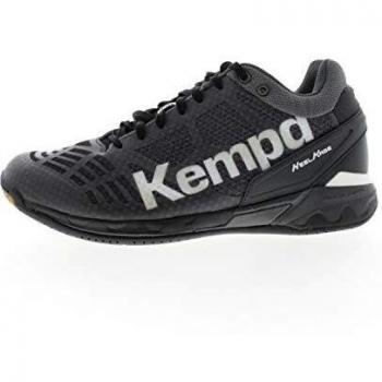 Kempa Attack Midcut Hohe Sneakers, Unisex, Schwarz Weiß, 41 EU