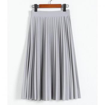 Falda de Alta Cintura para Mujer Primavera-Otoño