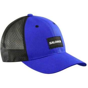 Gorra Trucker Curved Salomon Azul Eléctrico Talla S-M