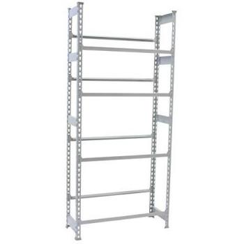 Simonrack - kit simonbottle - botellero metálico 4 estantes 2000X800X300 mm gris. Estantería para cajas ideal para hostelería y comercio