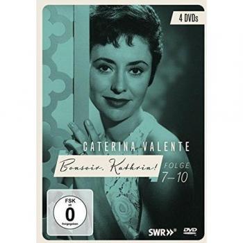 Caterina Valente - Bonsoir, Kathrin Folge 7 - 10 Rarität! Seltene Sonderauflage! 4-fach DVD-Kollektion