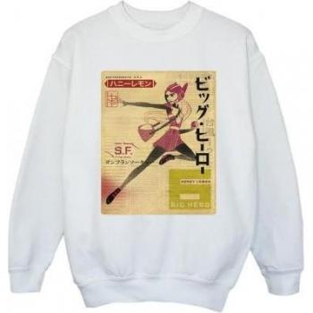 Baymax & Honey Lemon Felpa Bambina 3-4 Anni