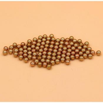 6mm Solid Brass H62 Balls - 500 Count