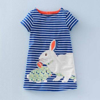 Vestido Infantil de Conejo para Pascua