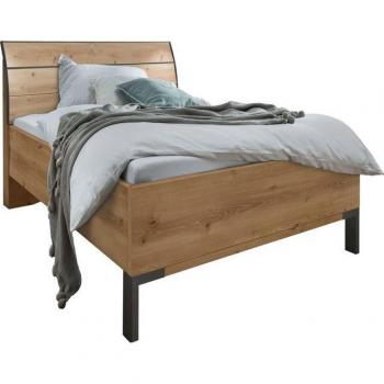 Monaco Futonbett von WIEMANN – Stilvoller Holz‑Kopfteil, 90 × 200 cm