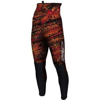 Epsealon Fusion - Pantalón Rojo-3 mm T5 para Hombre, Rojo, FR