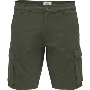 ONSCam Stage Cargo Shorts Verde Oliva Uomo