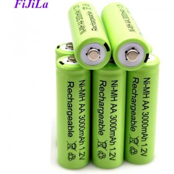AA 1,2 V 3000mAh NiMH Akku für LED Taschenlampen