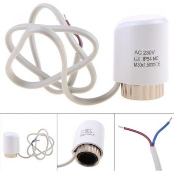 AC 230V Normally Closed M30*1.5mm Thermal Actuator for TRV