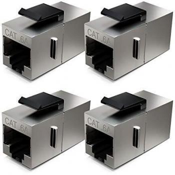 DeleyCON CAT6a Keystone Verbinder RJ45 Buchse
