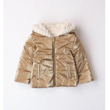 GIUBBOTTO IMBOTTITO TESSUTO TERMICO - BEIGE