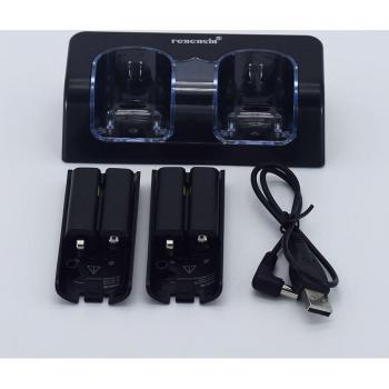 Quad 2 Ladegerät für Wii Controller