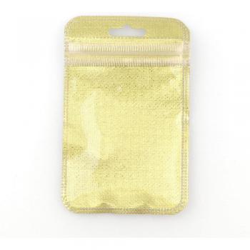 50 Pieces Gold Inlay Ziplock Pouches for Jewelry