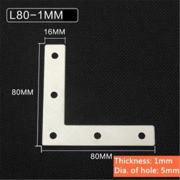 5pcs L-T Shape Corner Support Bracket
