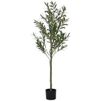 Green Olive Tree 120 cm - 450 Leaves