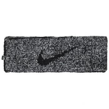 Stirnband Nike Knit Twist - Grau Schwarz