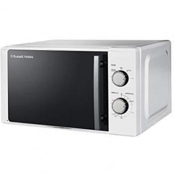 Russell Hobbs White Microwave 20L 800W 5 Power Levels with Defrost RHM2060