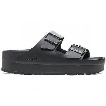 Birkenstock Black Double-Stripe Female Sandals (Size 8)