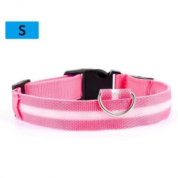 Nylon LED Cat Collar Flashing Light