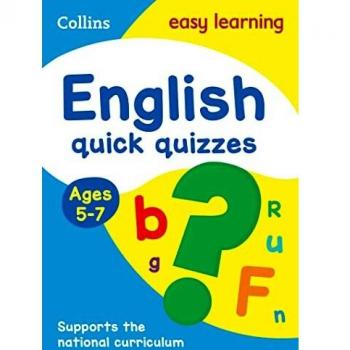 English Quick Quizzes Ages 5-7 (Collins Easy Learning KS1) - [Livre en VO]