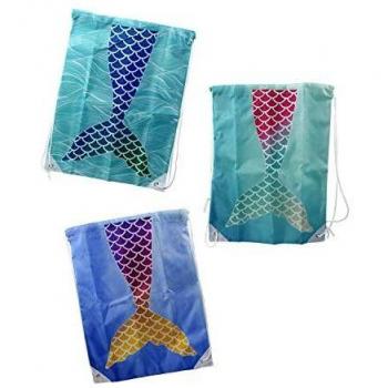 BB School-Bolsa Mochila con Cuerdas Sirena Junior Knows