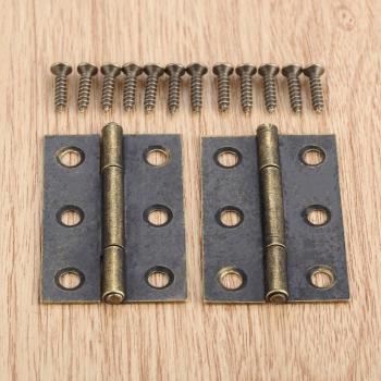 Bisagra Antigüa de Bronce 73mm con Tornillo