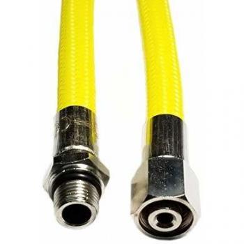 FLEXIBLE DÉTENDEUR MP FLEX GROS DIAMETRE 1/2. Jaune 25 cm