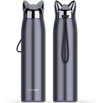Bebida Fría: Botella Portátil 320 ml en Acero Inoxidable