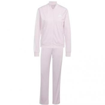 Adidas Women’s Essentials 3‑Stripes Sweat Jacket – Rose (Size 2XS)