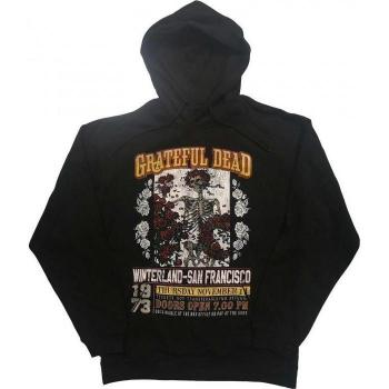 Felpa Cappuccio Grateful Dead SF Nera