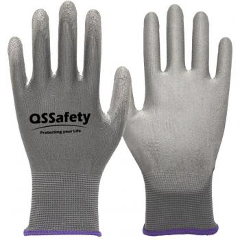 Nitrile Coated Garden Gloves - Breathable Stretchable Nylon, 1 Pair