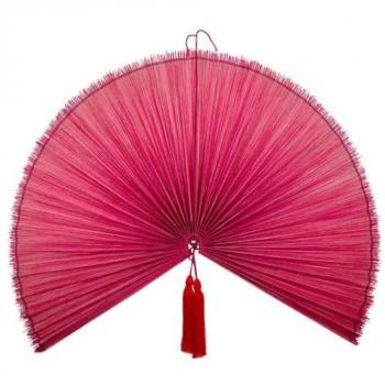WANDERLUST DECO Abanico rosa 53x110x1