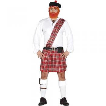 Disfraz Escocés Hombre Talla L 52-54