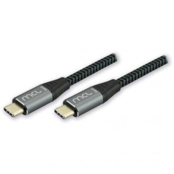 MCL USB 3.2 Gen 2 Typ C Mesh Kabel 10G 100W 5A - 2 Meter