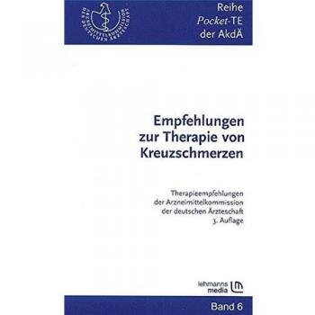 Empfehlungen zur Therapie von Kreuzschmerzen